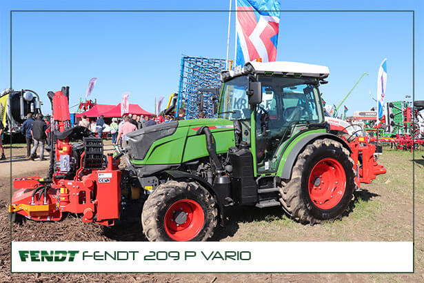 Fendt209PVarioG3 Tracteur vigneron Fendt 209 P Vario Gen 3