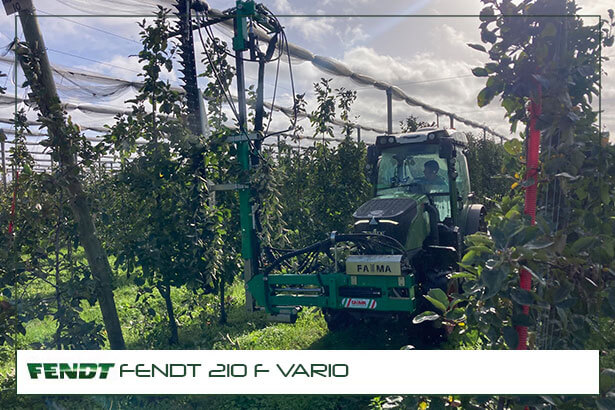 Fendt210FVarioG3 Tracteur vigneron Fendt 210 F Vario Gen 3
