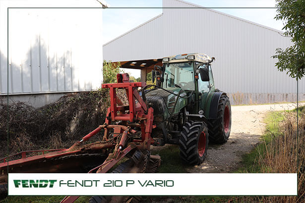 Fendt210PVariog1 Tracteur vigneron Fendt 210 P Vario Gen 1