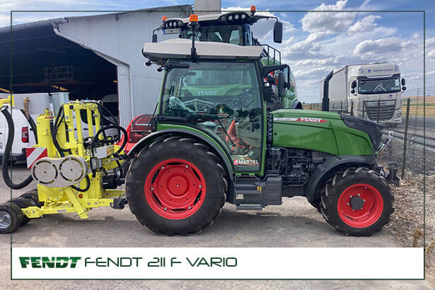 Fendt211FVariog3 Tracteur vigneron Fendt 211 F Vario Gen 3