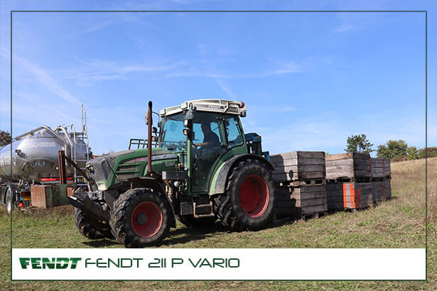 Fendt211PVariog1 Tracteur vigneron Fendt 211 P Vario Gen 1