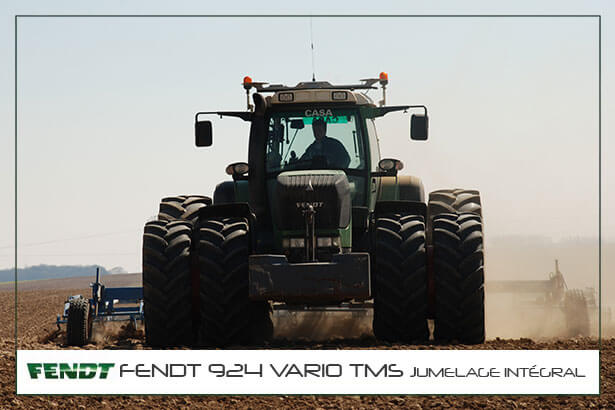 Fendt924VarioTmsJumelageIntegralG3 Tracteur Fendt 924 Vario TMS Jumelage Intégral Gen 3