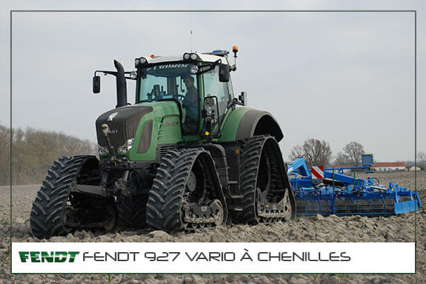 Fendt927VarioAChenillesG4 Tracteur Fendt 927 Vario à chenilles Gen 4