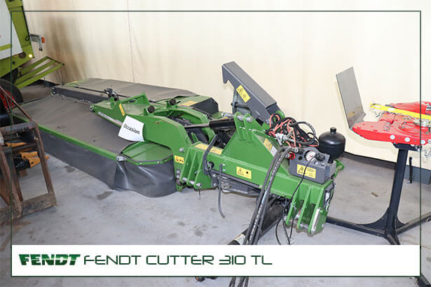FendtCutter310Tl Faucheuse à tambours Fendt Cutter 310 TL