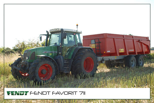 FendtFavorit711G1 Tracteur Fendt Favorit 711 Gen 1
