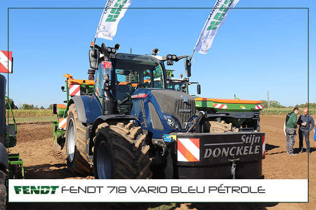 FendtOne718VarioBleuPetroleG6 Tracteur Fendt One 718 Vario Bleu Pétrole Gen 6