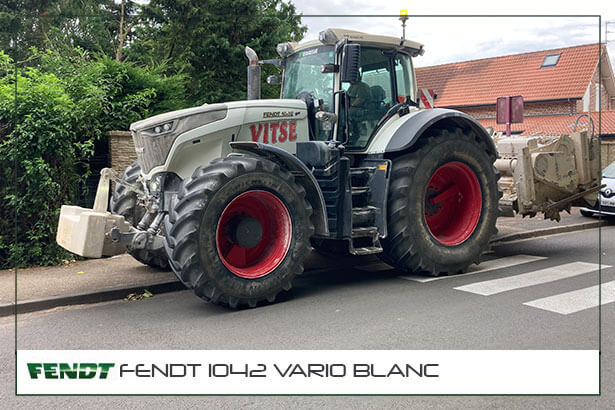 Fendt1042VarioBlancG1 Tracteur Fendt 1042 Vario Blanc Gen 1