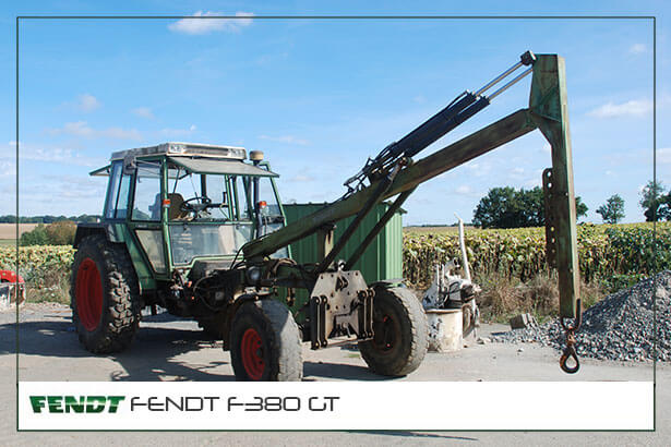 FendtF380Gt Tracteur Fendt 380 GT