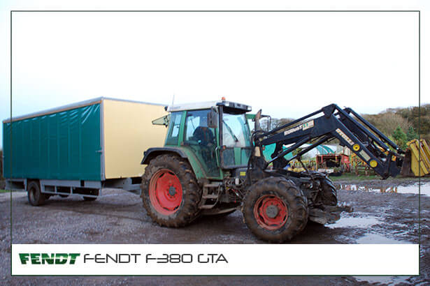 FendtF380Gta Tracteur Fendt 380 GTA