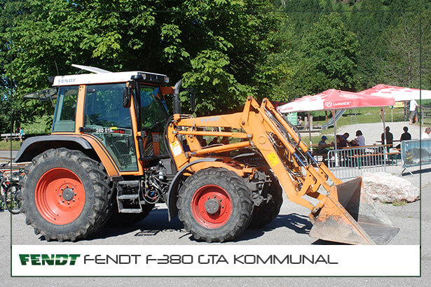 FendtF380GtaKommunal Tracteur Fendt 380 GTA Kommunal