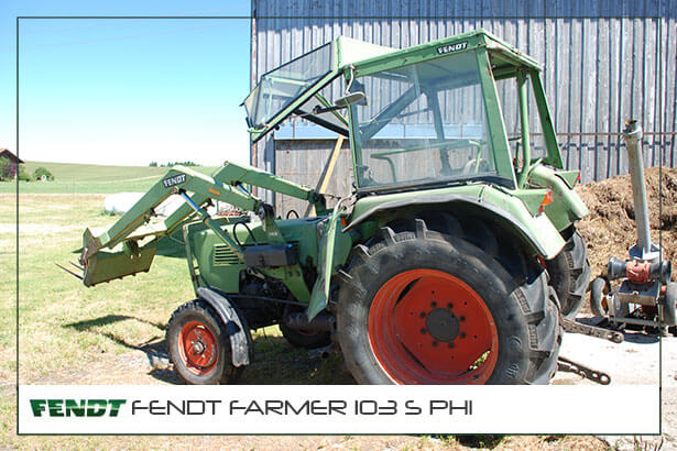 FendtFarmer103SPh1 Tracteur Fendt Farmer 103 S Phase 1