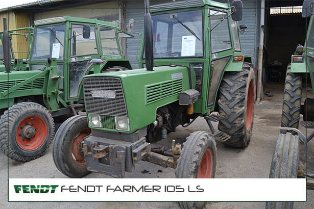 FendtFarmer105Ls Tracteur Fendt Farmer 105 LS