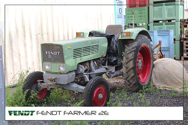 FendtFarmer2E Tracteur Fendt Farmer 2E