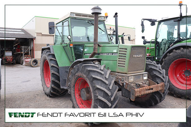 FendtFavorit611LsaPh4G2 Tracteur Fendt Favorit 611 LSA Phase 4 Gen 2