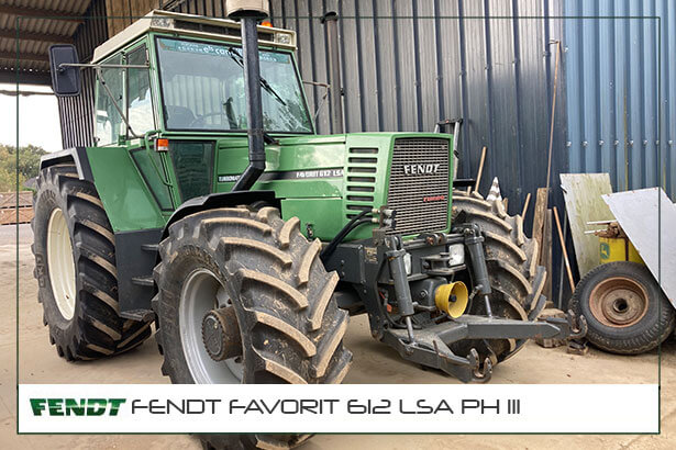 FendtFavorit612LsaPh3G2 Tracteur Fendt Favorit 612 LSA Phase 3 Gen 2