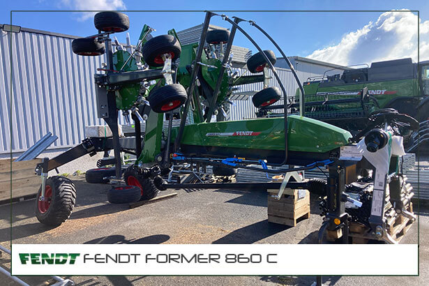Andaineur Fendt Former 860 C génération 3