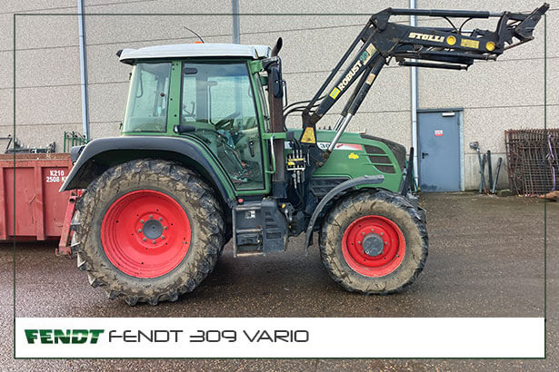 Fendt309VarioGen2 Tracteur Fendt 309 Vario Gen 2